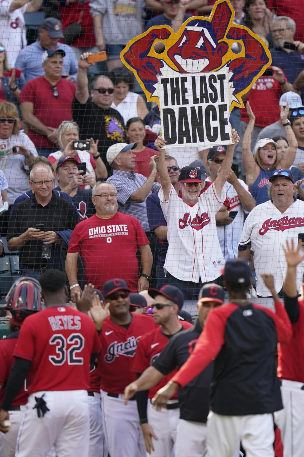 Last hurrah: Indians win final home game before name change | AP News